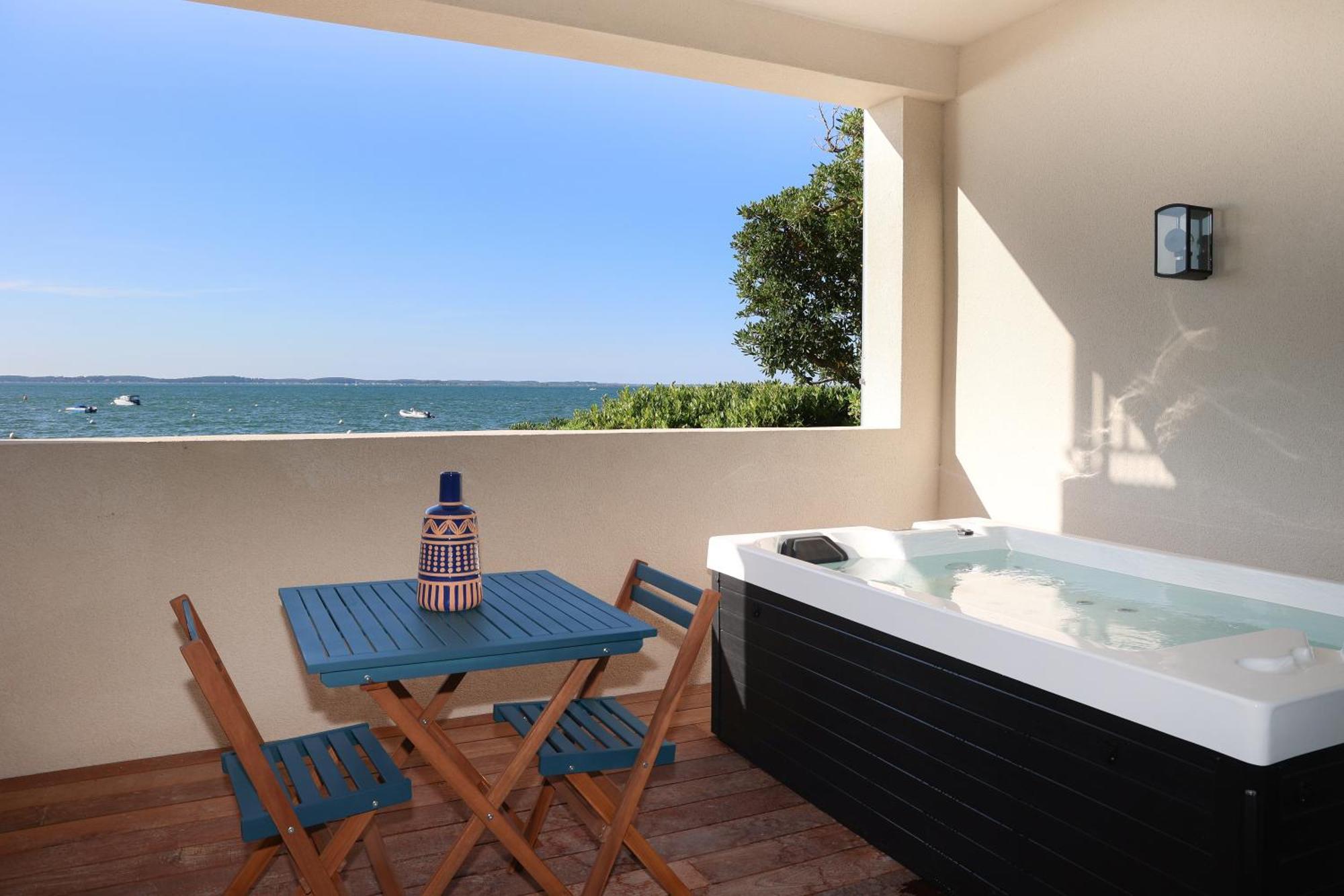 Les Vagues Hotel & Spa Arcachon Exterior foto