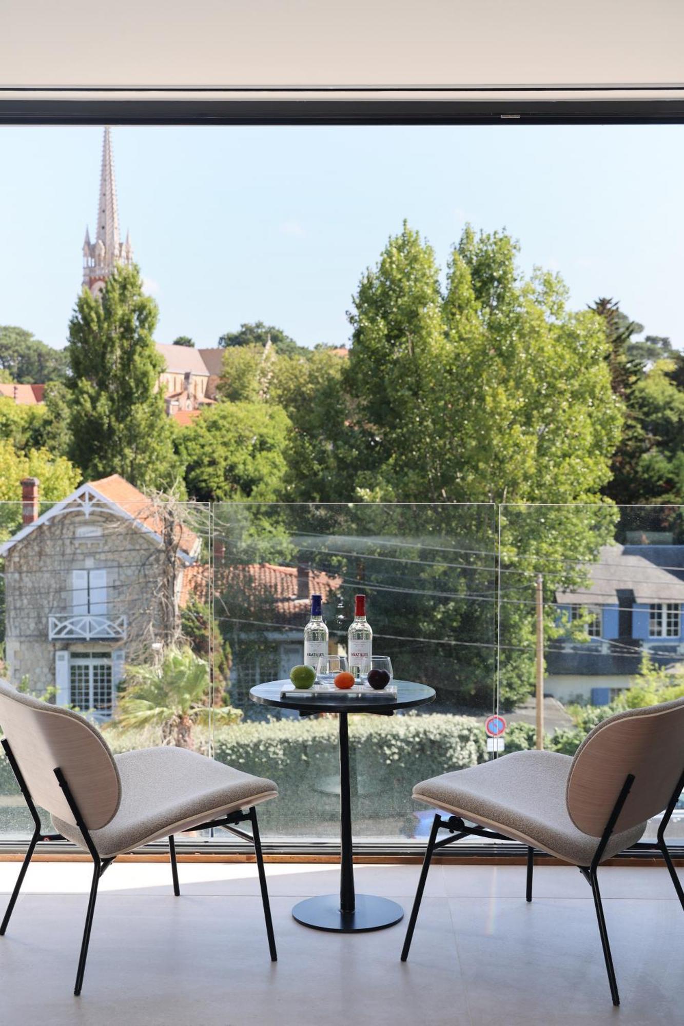 Les Vagues Hotel & Spa Arcachon Exterior foto